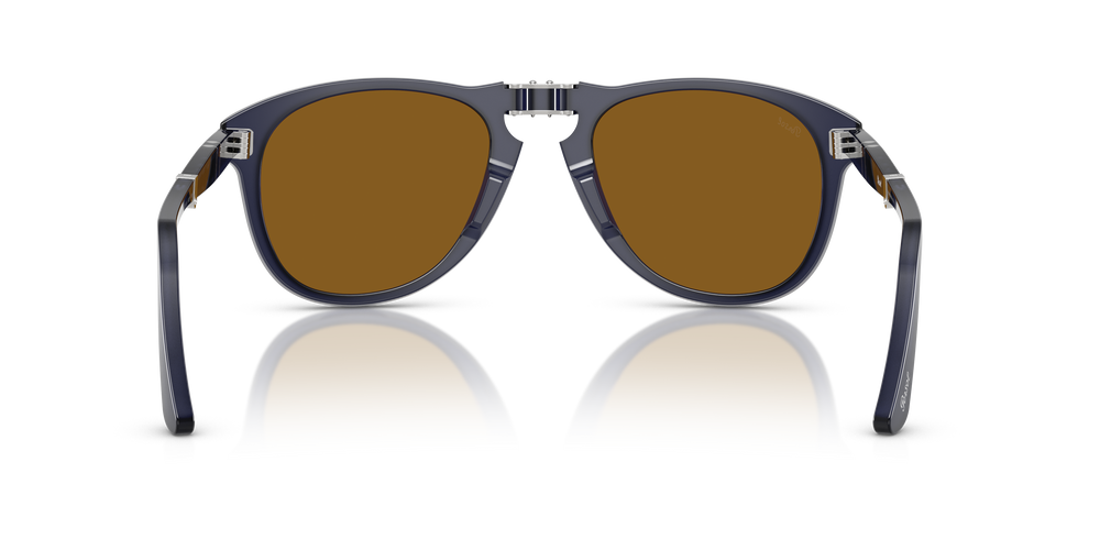 Persol 714 - Original mit Milky Depths Blue Gestell und Braun Gläsern - Bild 6