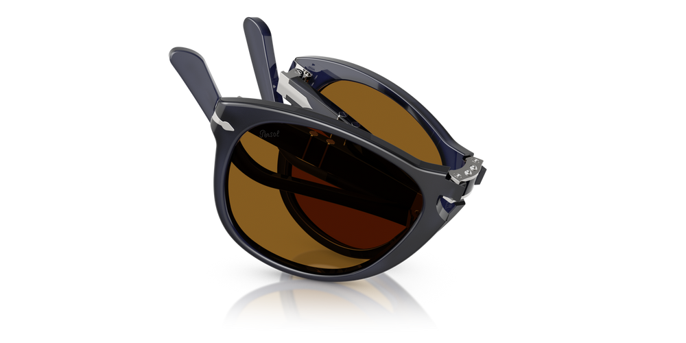 Persol 714 - Original com armação Azul Depths leitoso e lentes Castanho - Imagens 1