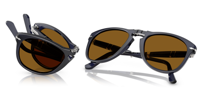 Persol 714 - Original mit Milky Depths Blue Gestell und Braun Gläsern - Bild 7