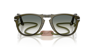 Persol 714 - Original - Exclusive with Trasparent Green Frame and Green Lenses - Image 3