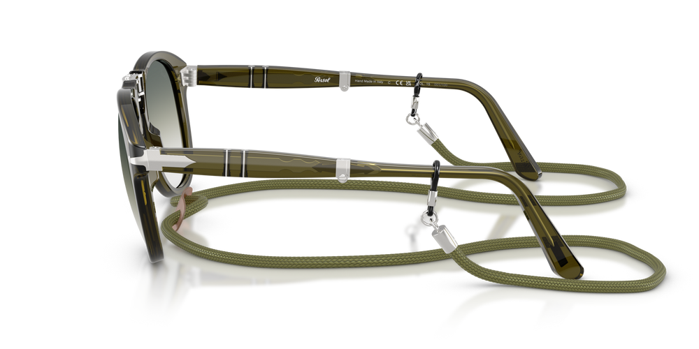 Persol 714 - Original - Exclusive with Trasparent Green Frame and Green Lenses - Image 5