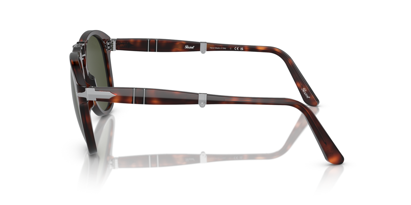 Persol 714 - Original com armação Havana e lentes Verde - Imagens 1