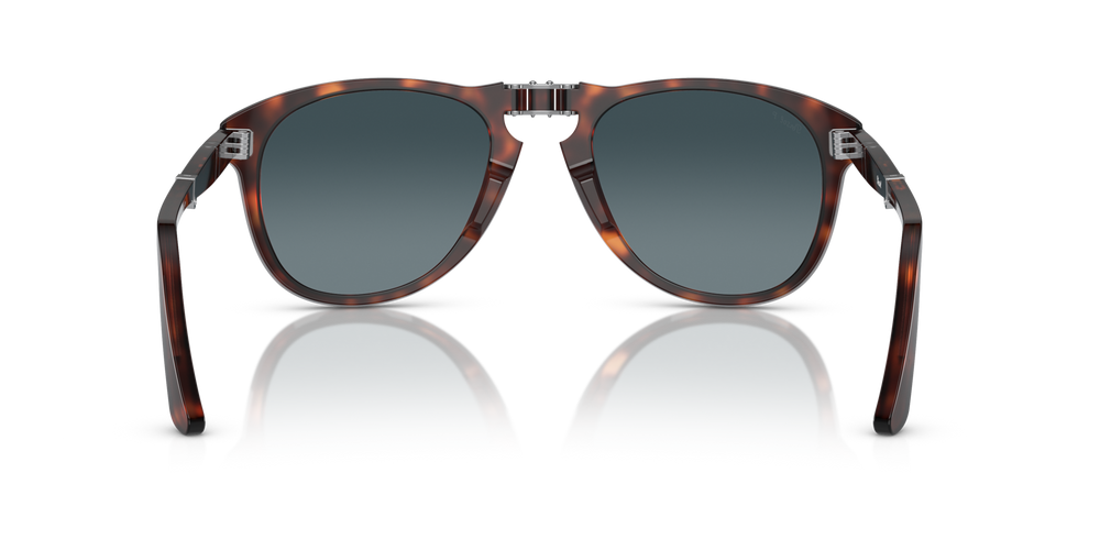 Persol 714 - Original avec Monture Havana et Verres Bleu - Image 5