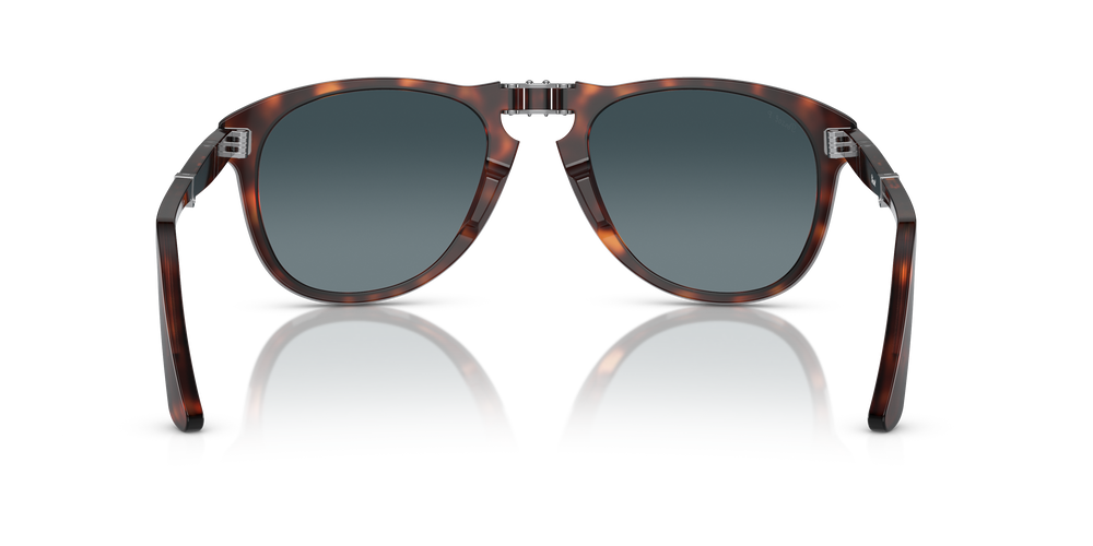 Persol 714 - Original con Montatura Havana e Lenti Blu - Immagine 5