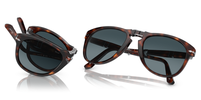Persol 714 - Original con Montatura Havana e Lenti Blu - Immagine 6