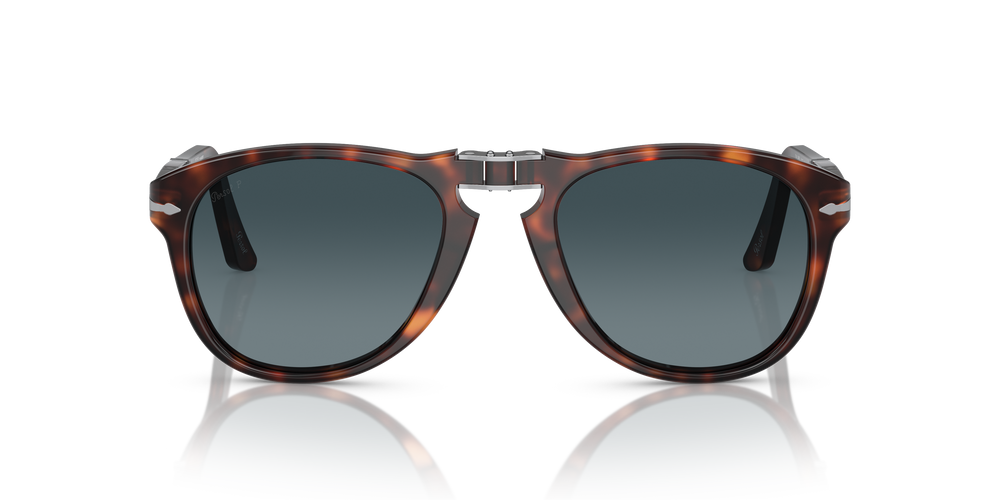 Persol 714 - Original con Montatura Havana e Lenti Blu - Immagine 3