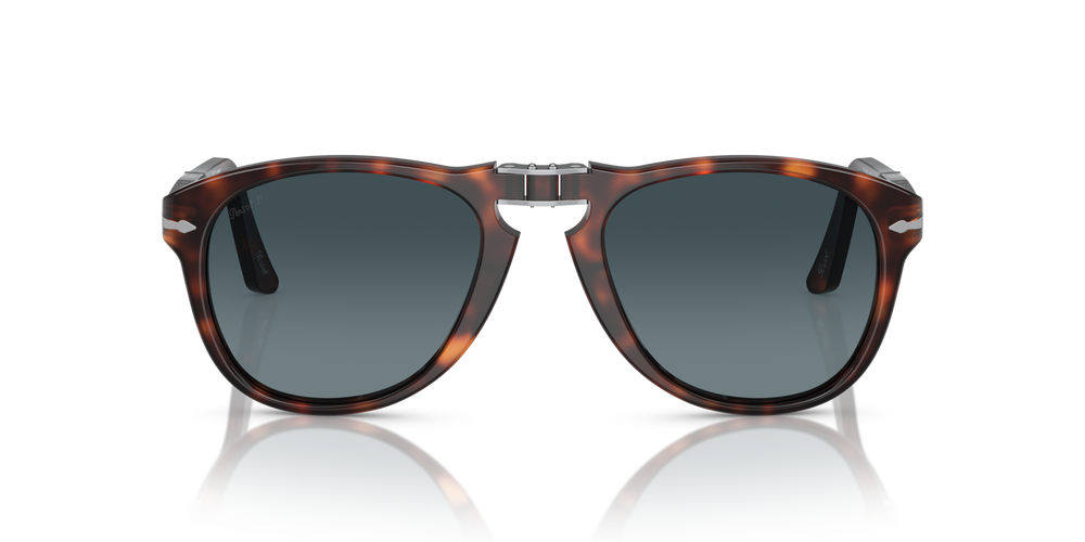 Persol 714 - Original avec Monture Havana et Verres Bleu - Image 3