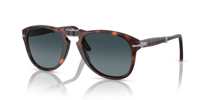 Persol 714 - Original con Montatura Havana e Lenti Blu - Immagine 2