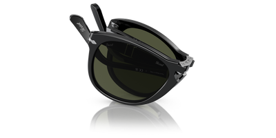 Persol 714 - Original con Montatura Nero e Lenti Verde - Immagine 1