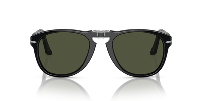 Persol 714 - Original con Montatura Nero e Lenti Verde - Immagine 3