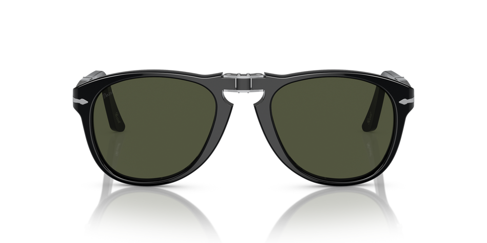Persol 714 - Original with Black Frame and Green Lenses - Image 3