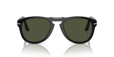 Persol 714 - Original mit Schwarz Gestell und Grün Gläsern - Bild 3