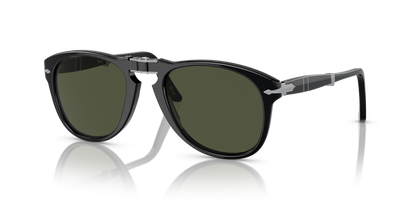 Persol 714 - Original with Black Frame and Green Lenses - Image 2