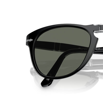 Persol 714 - Original mit Schwarz Gestell und Grün Gläsern – Variantenbild