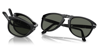 Persol 714 - Original with Black Frame and Green Lenses - Image 6