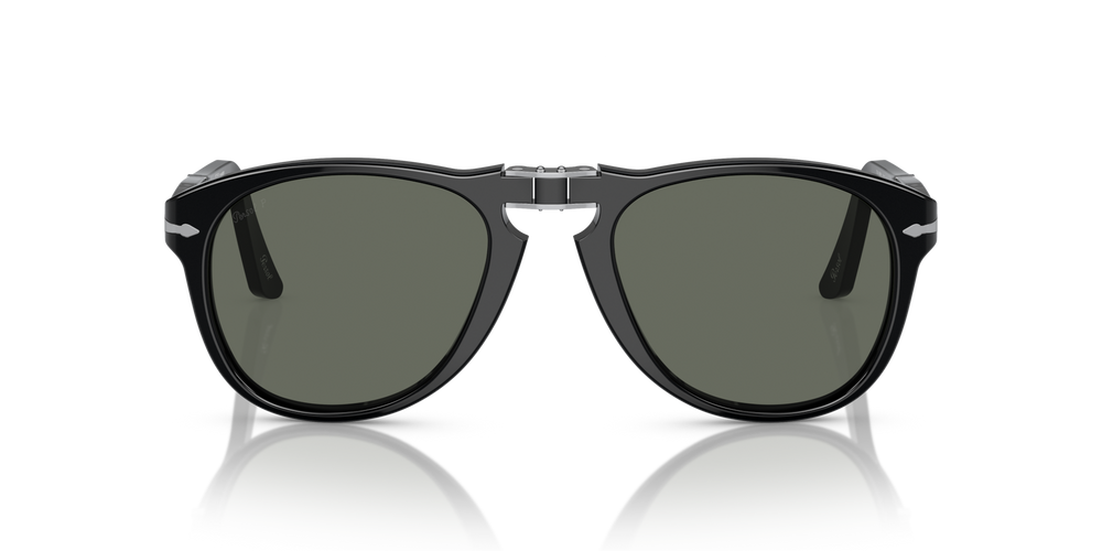 Persol 714 - Original with Black Frame and Green Lenses - Image 3