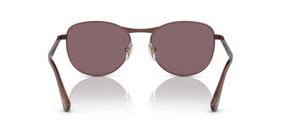 Persol PO1002S con Montura Marrón Brillante y Lentes Violeta - Imagen 5