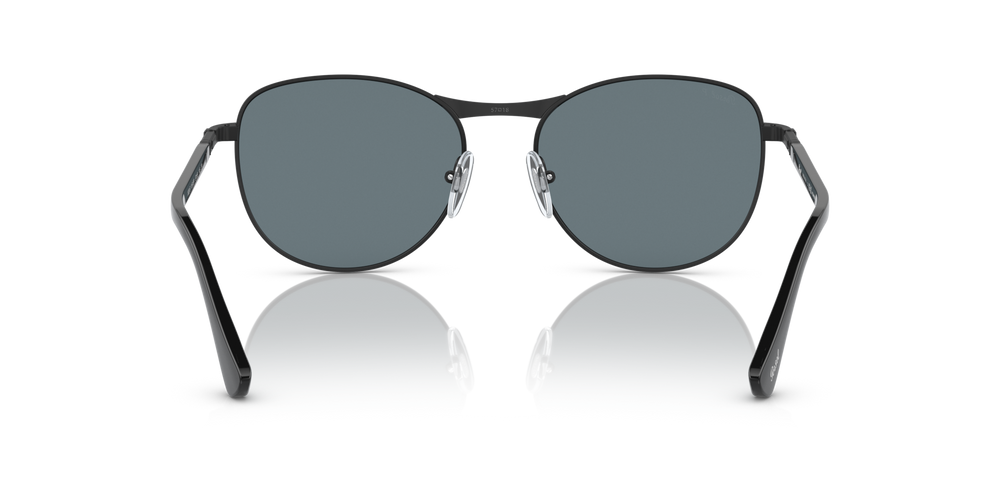 Persol PO1002S mit Schwarz halbglänzend Gestell und Blau Gläsern - Bild 5