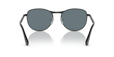 Persol PO1002S mit Schwarz halbglänzend Gestell und Blau Gläsern - Bild 5