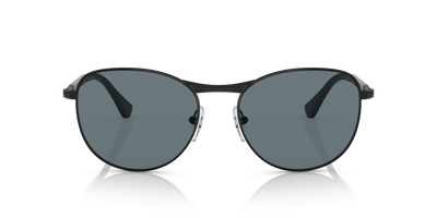Persol PO1002S mit Schwarz halbglänzend Gestell und Blau Gläsern - Bild 2