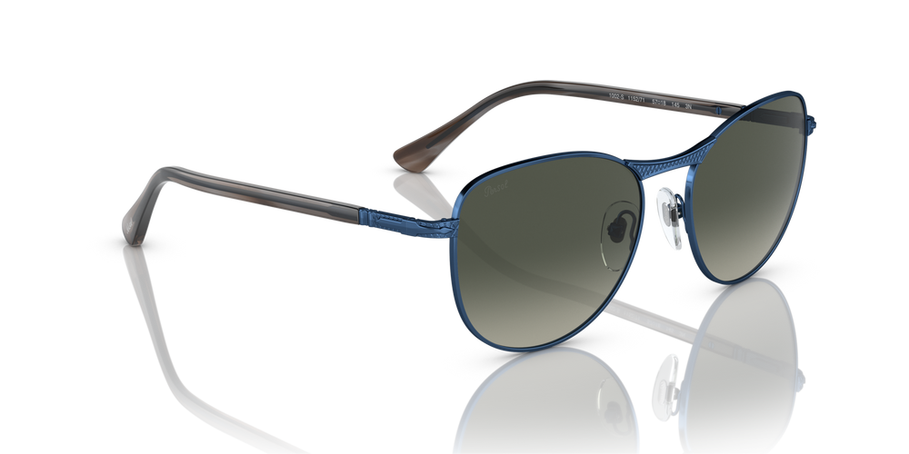 Persol PO1002S with Blue Frame and Grey Lenses - Image 3