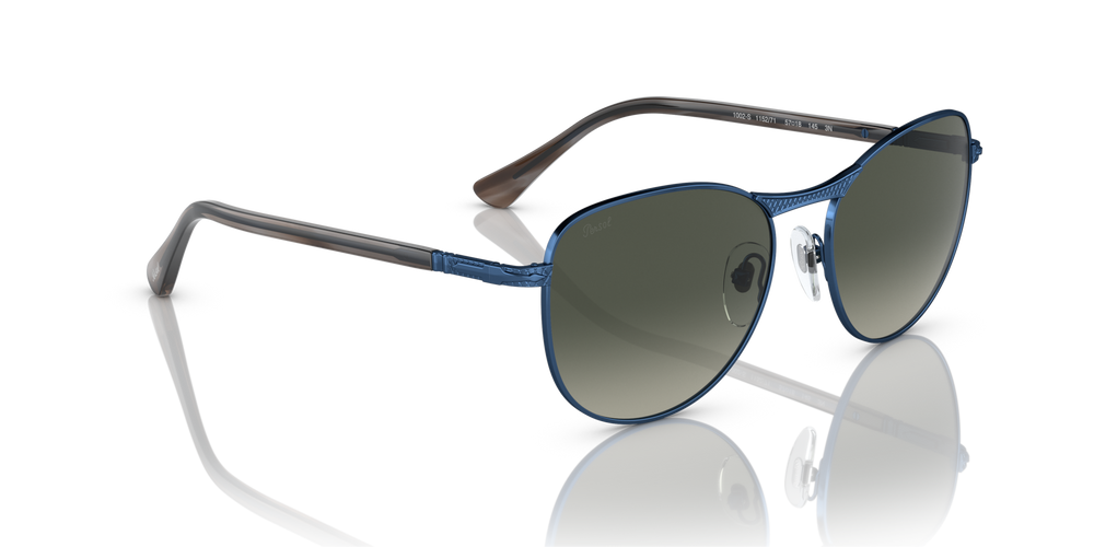 Persol PO1002S with Blue Frame and Grey Lenses - Image 3
