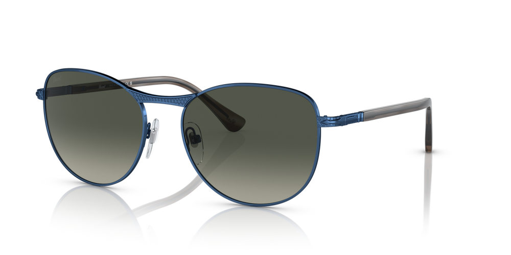 Persol PO1002S with Blue Frame and Grey Lenses - Image 1