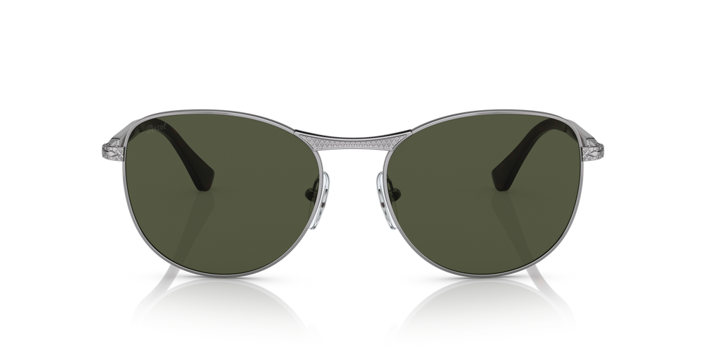 Persol PO1002S mit Gunmetal Gestell und Grün Gläsern - Bild 2