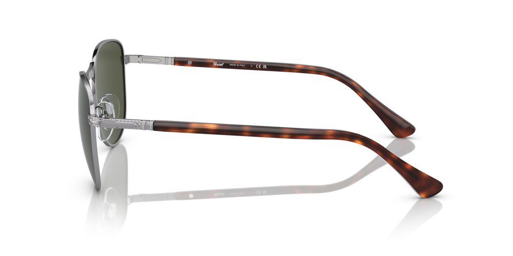Persol PO1002S mit Gunmetal Gestell und Grün Gläsern - Bild 3