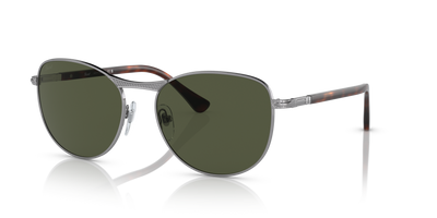 Persol PO1002S mit Gunmetal Gestell und Grün Gläsern - Bild 1