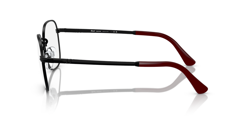 Persol PO1009S - Transitions® mit Schwarz Gestell und Grün Gläsern - Bild 4