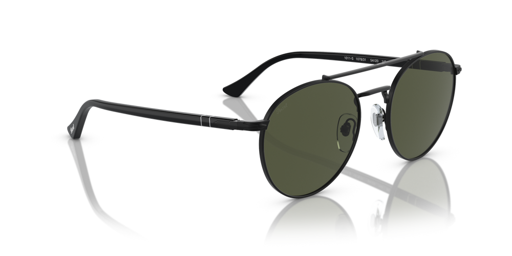 Persol PO1011S avec Monture Noir et Verres Vert - Image 3