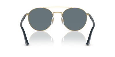Persol PO1011S mit Gold Gestell und Blau Gläsern - Bild 5