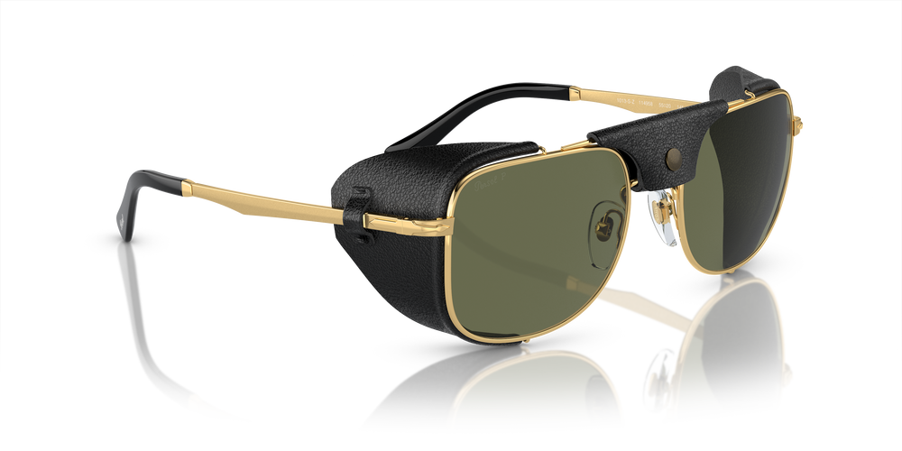 Persol PO1013SZ - Protector with Gold Frame and Green Lenses - Image 3