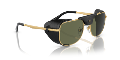 Persol PO1013SZ - Protector with Gold Frame and Green Lenses - Image 3