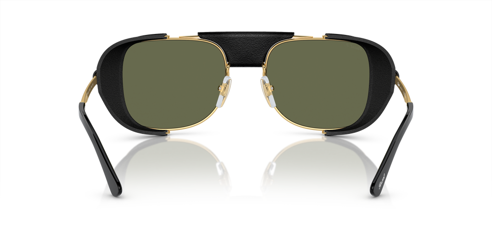 Persol PO1013SZ - Protector with Gold Frame and Green Lenses - Image 5