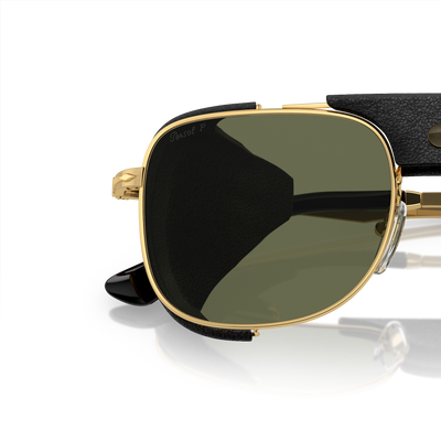 Persol PO1013SZ - Protector with Gold Frame and Green Lenses – Variant Image