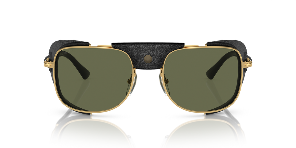 Persol PO1013SZ - Protector mit Gold Gestell und Grün Gläsern - Bild 2