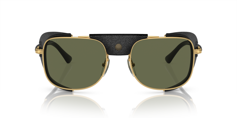 Persol PO1013SZ - Protector with Gold Frame and Green Lenses - Image 2