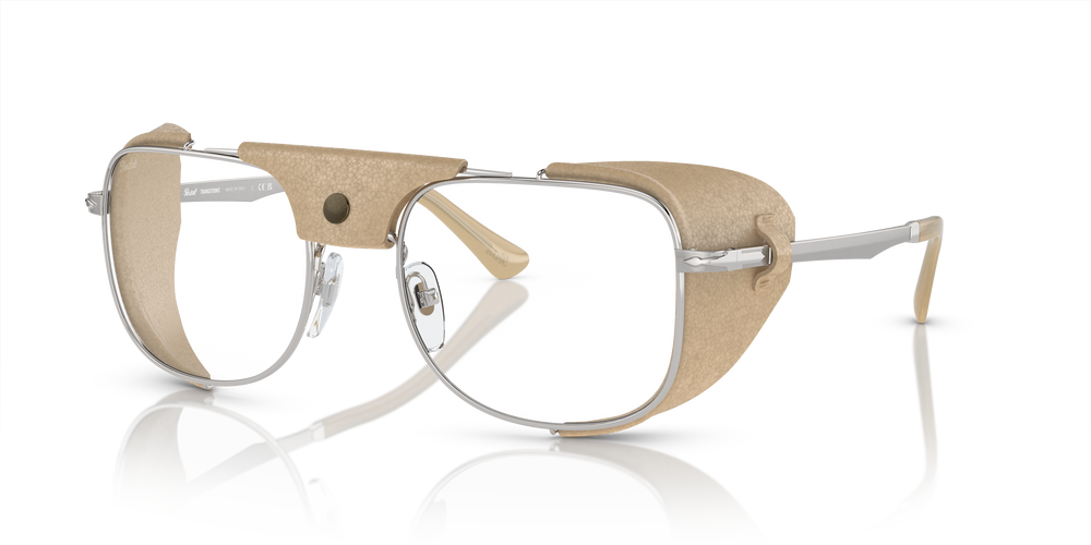 Persol PO1013SZ - Transitions® con Montatura Argento e Lenti Grigio - Immagine 1