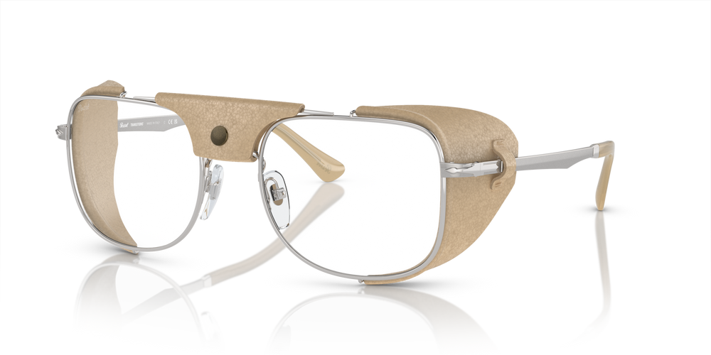 Persol PO1013SZ - Transitions® with Silver Frame and Grey Lenses - Image 1