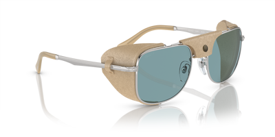 Persol PO1013SZ - Protector mit Silber Gestell und Blau Gläsern - Bild 3