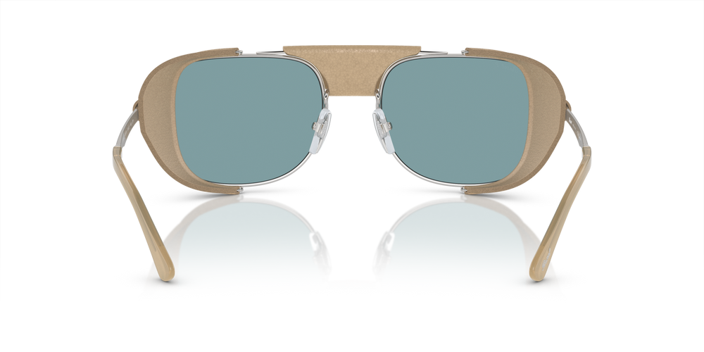 Persol PO1013SZ - Protector with Silver Frame and Blue Lenses - Image 5