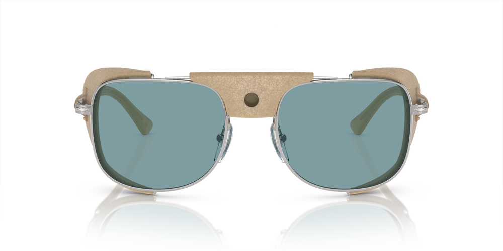 Persol PO1013SZ - Protector with Silver Frame and Blue Lenses - Image 2