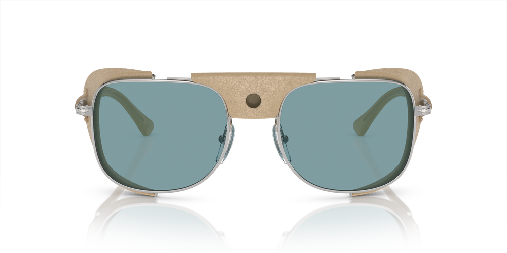 Persol PO1013SZ - Protector mit Silber Gestell und Blau Gläsern - Bild 2