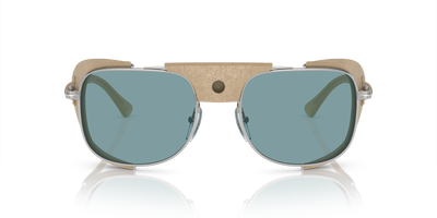 Persol PO1013SZ - Protector mit Silber Gestell und Blau Gläsern - Bild 2