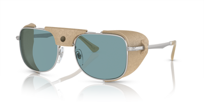 Persol PO1013SZ - Protector mit Silber Gestell und Blau Gläsern - Bild 1