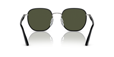 Persol PO1015SJ mit Silver / Black Gestell und Grün Gläsern - Bild 5