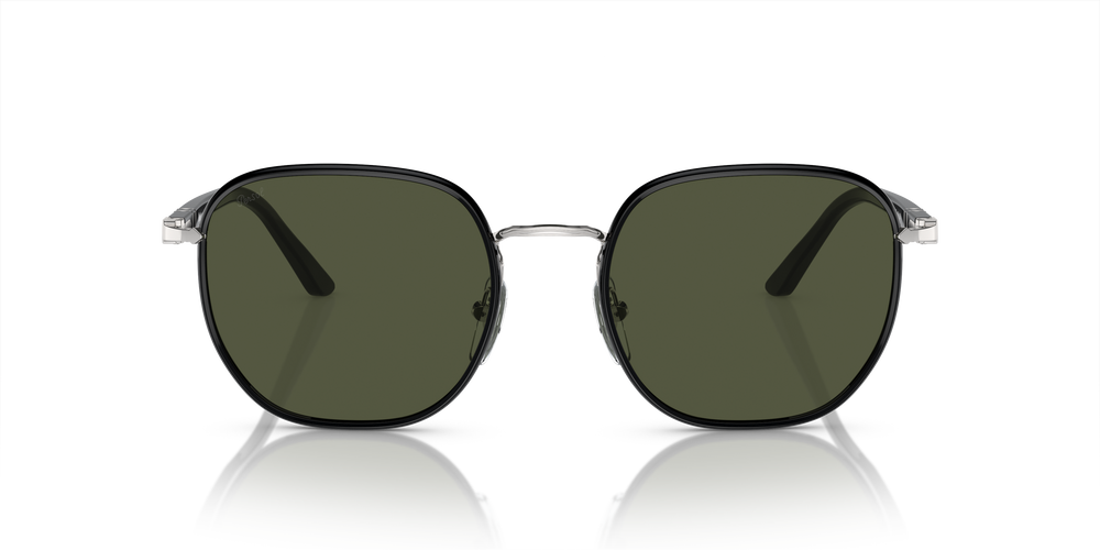 Persol PO1015SJ mit Silver / Black Gestell und Grün Gläsern - Bild 2