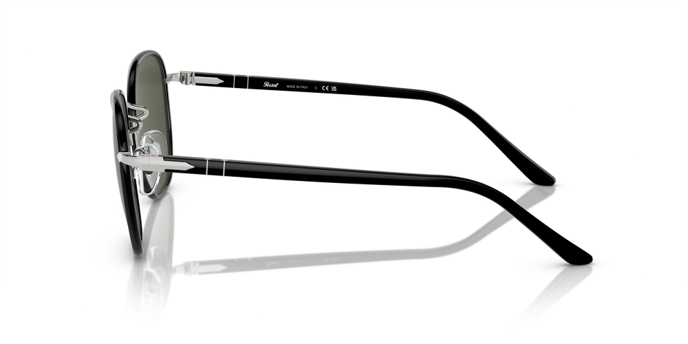 Persol PO1015SJ mit Silver / Black Gestell und Grün Gläsern - Bild 4